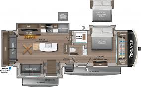 Pinnacle 5th Wheel Floor Plans