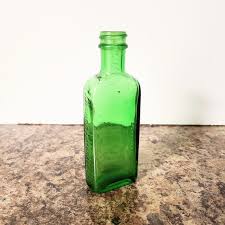 Emerald Oil Medicine Bottle