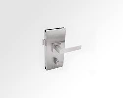 Glass Door Lock 01 Latch And Db Wall To