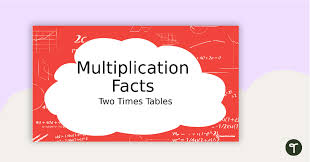 Multiplication Facts Powerpoint Two