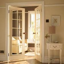 French Door To Tv Room Traditional