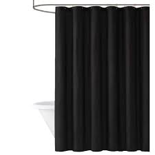 Black Shower Curtains The Home Depot