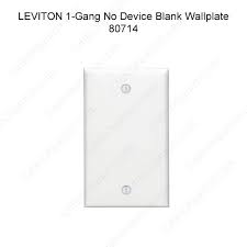 Leviton Blank Wallplate