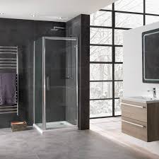 C 8mm Hinged Shower Door 700mm