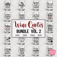 Wine Svg Bundle Wine Glass Svg Svg