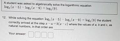 Logarithmic Equation Log6 X