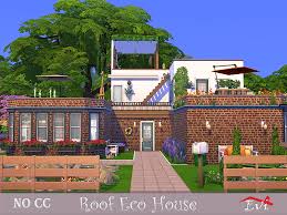 The Sims Resource Roof Eco House