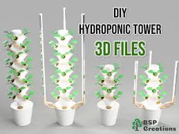 Diy 3d Printed Hydroponic Tower Digital