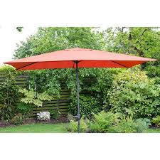 Garden Parasol Umbrella Red