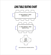 Table Seating Chart Template 22 Free