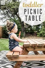 Diy Kids Picnic Table Plans Build For