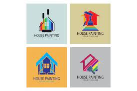 Logo Icon Ilration House Paint