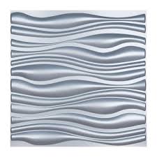 Pvc Decorative Silver Wall Panel