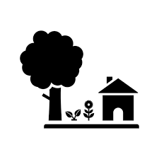 Premium Vector Country House Icon Design
