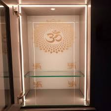 Warm White Temple Led Glass Door