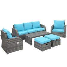 Outsunny Patio Furniture With Cushions