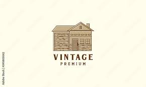 Home House Simple Vintage With Garage