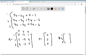 Matrix Equation A X B Compute