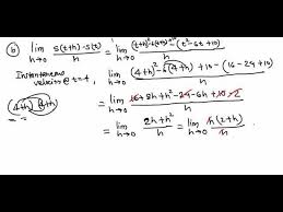 Instantaneous Velocity Using Limit