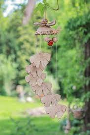 Wind Chime Chime Mobile Ginkgo Leaves