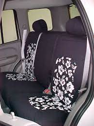 Jeep Liberty Pattern Seat Covers Rear