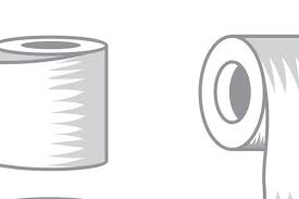 Toilet Paper Vector Icon Graphic By