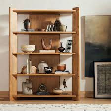 Solid Wood Intersecting Bookcase 62
