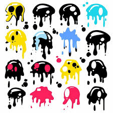 Slime Toy Icon Mucus Symbol Color