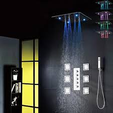 Bathroom Bath Shower Tap Set 20 Inch 7