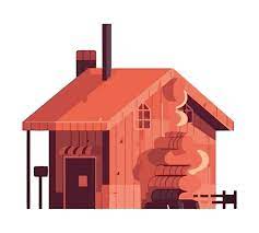 100 000 Wood House Vector Images