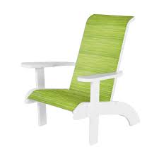 Sling Fabric Adirondack Chair With
