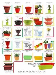 Multicolor Plastic Outdoor Plant Pot