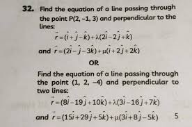 32 Find The Equation Of A Line Passing