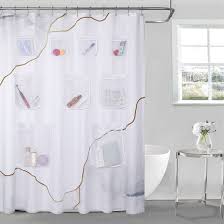 Waterproof Fabric Shower Curtains