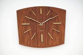 Brass Wall Clock By Elexacta Sz