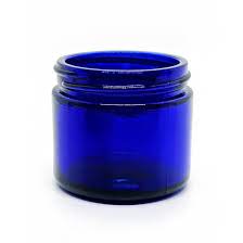 2oz Cobalt Blue Glass Jar 53 400