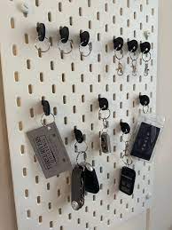 Key Hooks For Ikea Skadis Pegboard