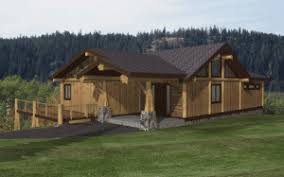 4 styles of post and beam log homes