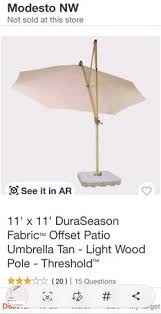 11 Duraseason Offset Umbrella Light