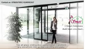 Automatic Sliding Glass Sensor Door