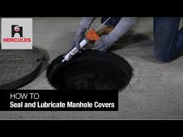 Seal And Lubricate Manhole Covers