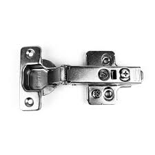 Berta Full Overlay Soft Closing Clip On Frameless Cabinet Hinges 40 Pack Size Small Silver 2259