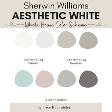 Sherwin Williams Aesthetic White Color
