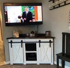 Barn Door Farmhouse Tv Stand