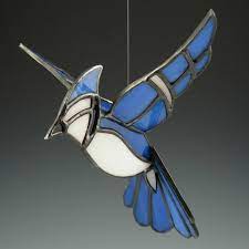 3d Stained Glass Bird Patterns Modern