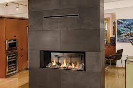 Valor L1 2 Sided Linear Gas Fireplace