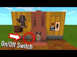 Minecraft Fireplace On Off Switch