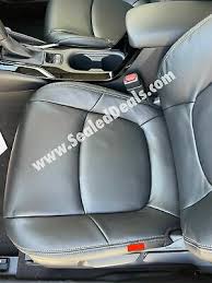 Black Leather Seat Covers W Gray