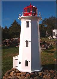 Wooden Lighthouses Cedar Lighthouses