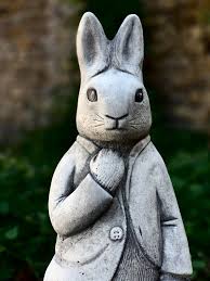 Large Easter Bunny Statue Concrete